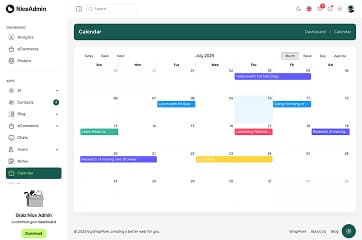 Calendar App